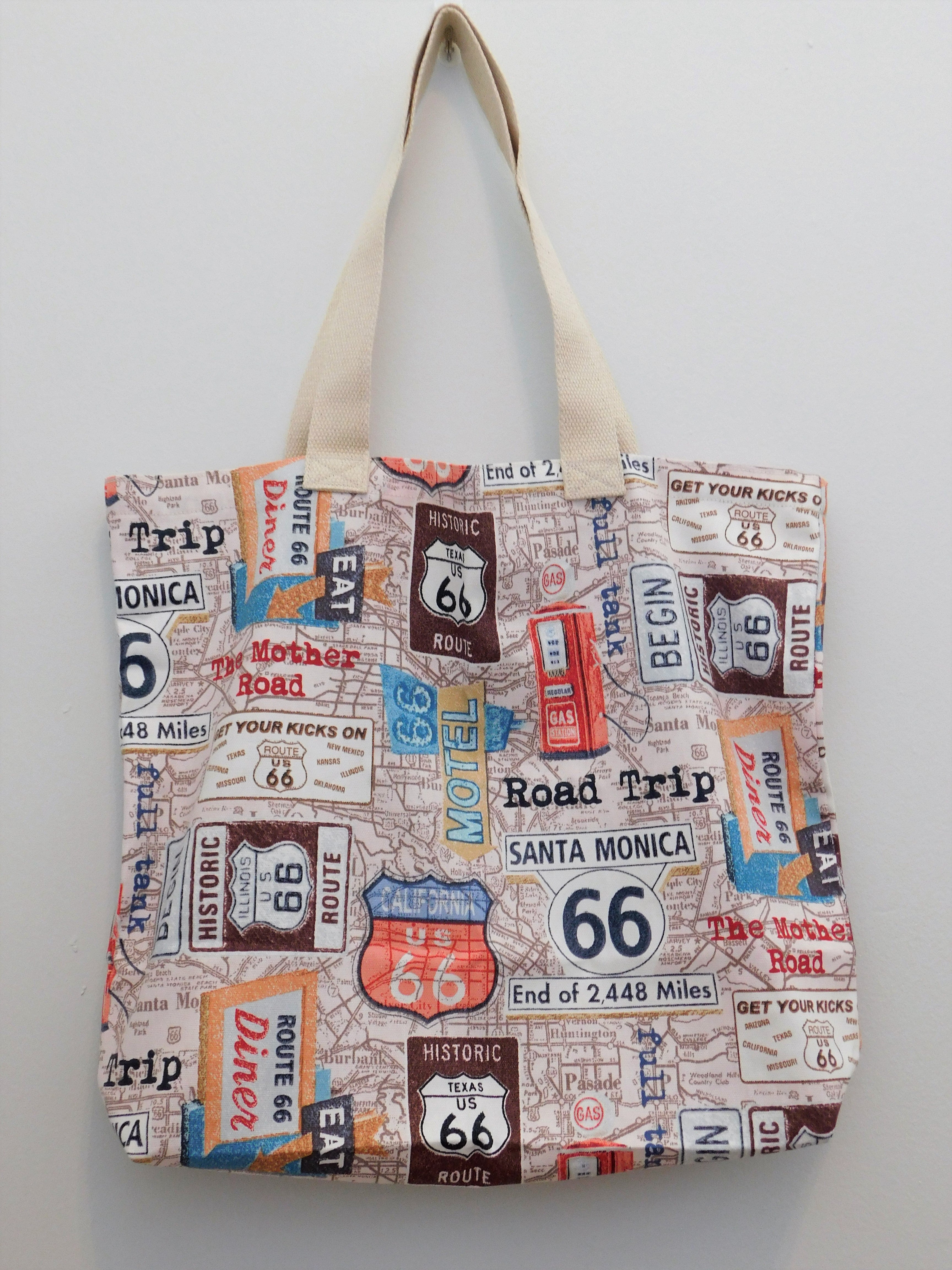 Route 66 Summer Tote Bag